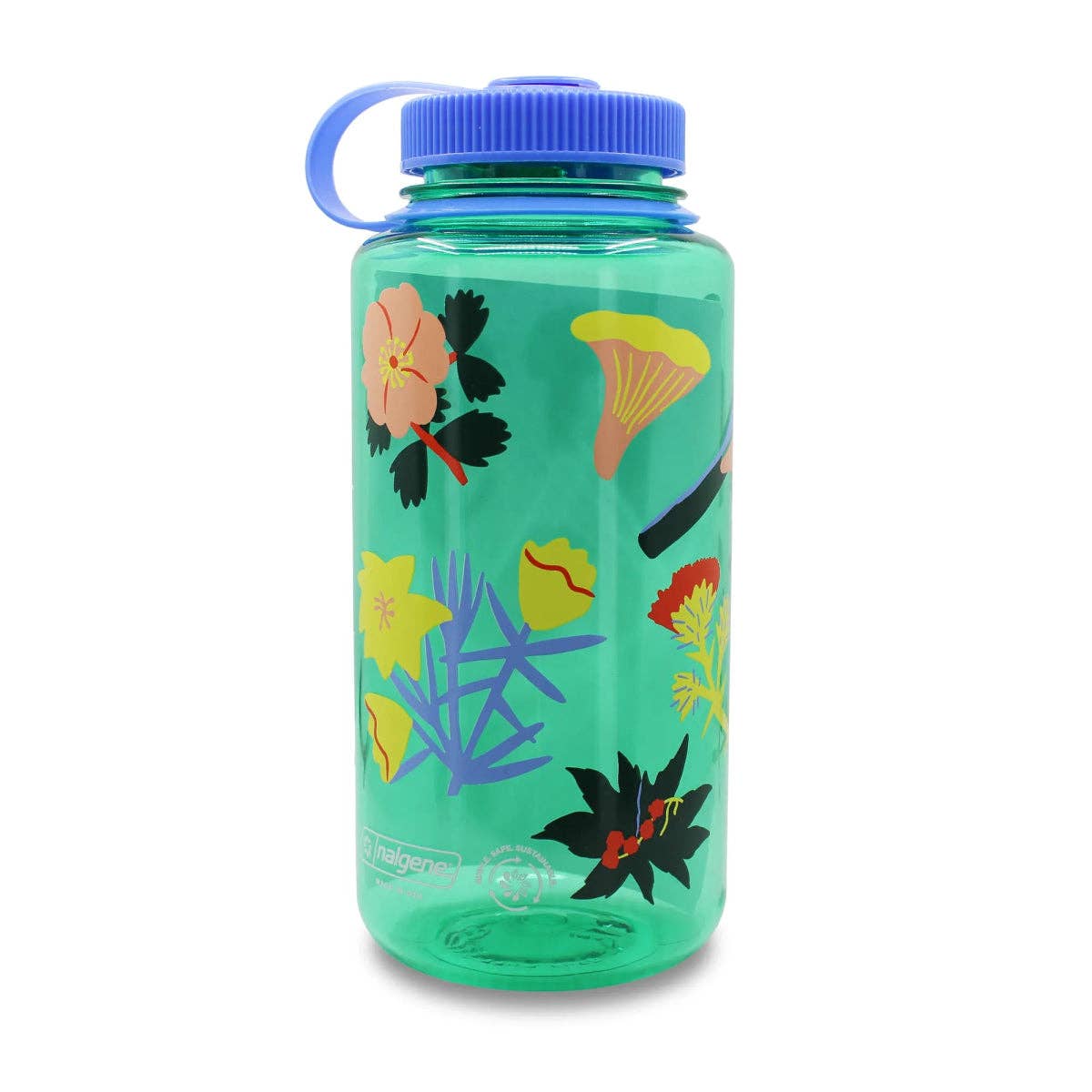 Water Bottle - Nalgene - Native Plants & Birds