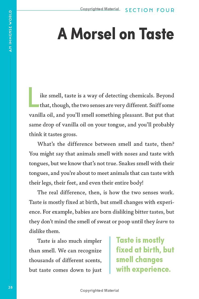 Book - An Immense World (Young Readers Edition): How Animals Sense Earth's Amazing Secrets by Ed Yong (Hardback)