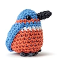 Book - Mini Amigurumi Birds: 25 Tiny Flying Creatures to Crochet by Sarah Abbondio (Hardback)