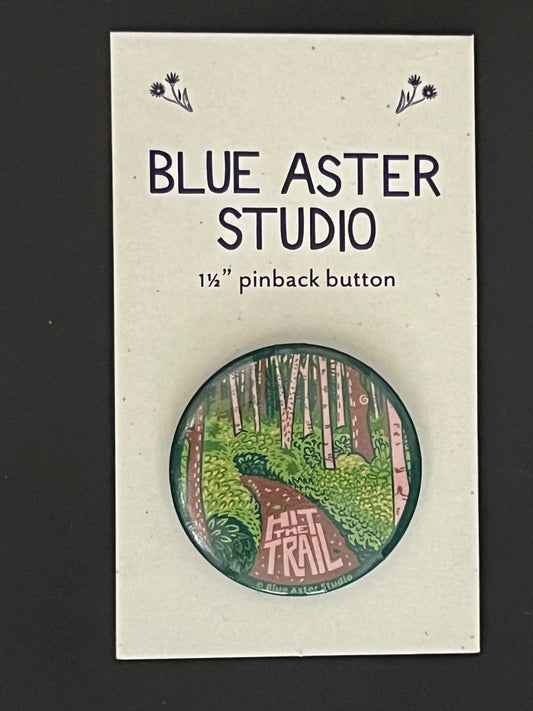 Pinback Button - Hit the Trail