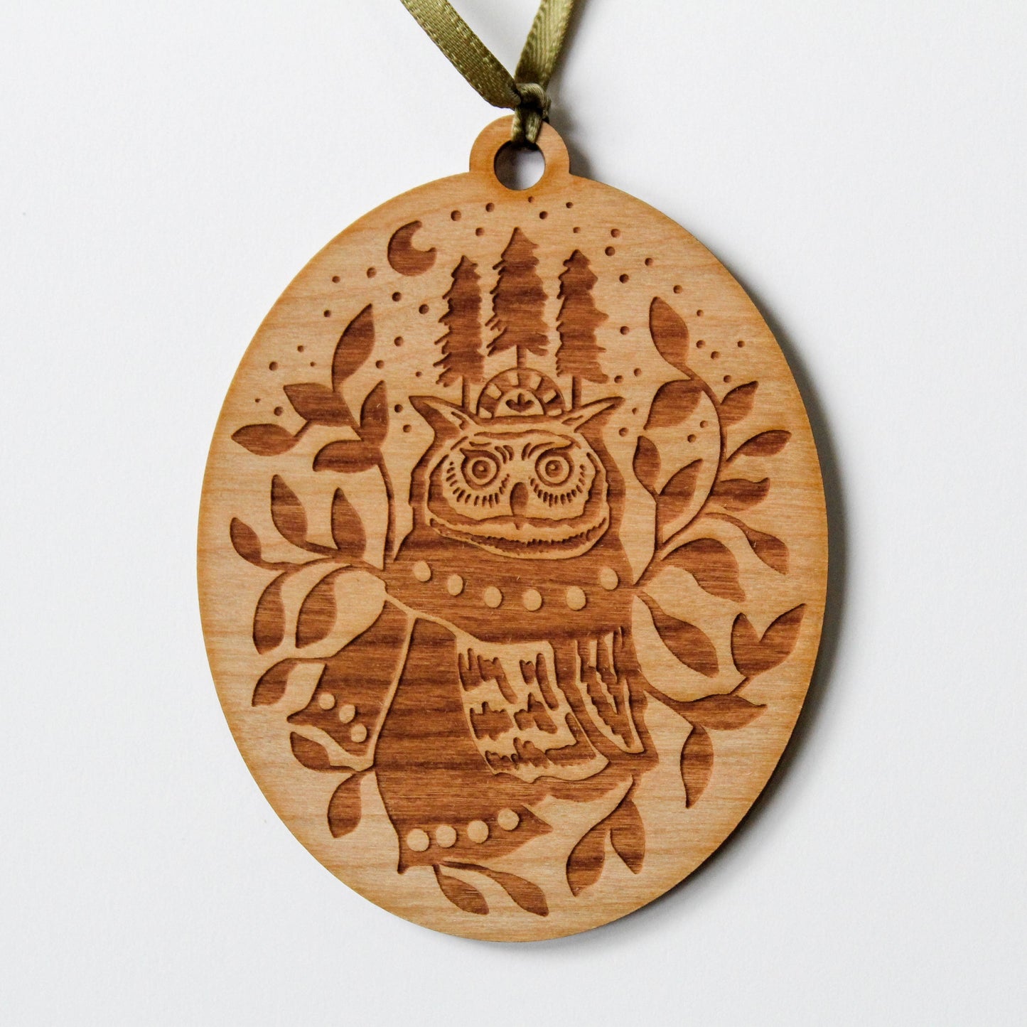 Ornament - Mackenzie Myrick - Winter Owl