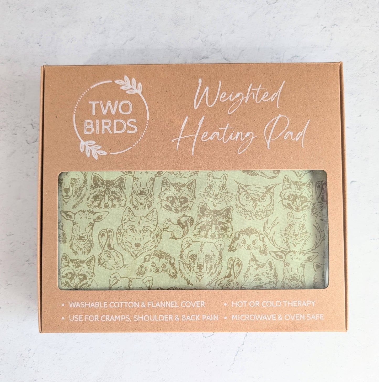 Weighted Heating Pad - Wildlife Buddies - Scent Free