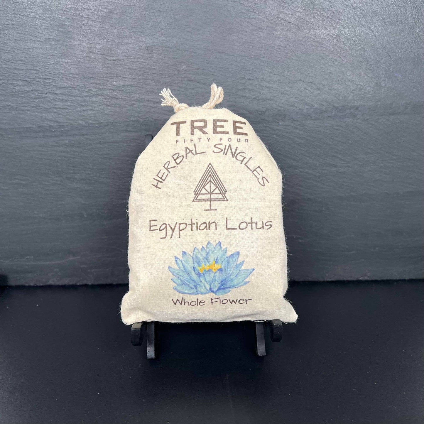 Loose Tea in Drawstring Sachet - Tree Fifty Four - Egyptian Blue Lotus (1.5oz)