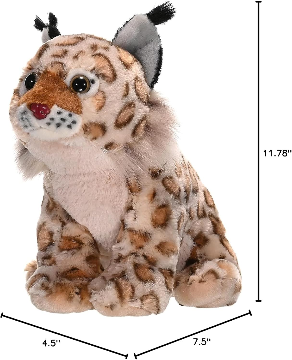 Plush Animal - Bobcat - Cuddlekins Large (12")