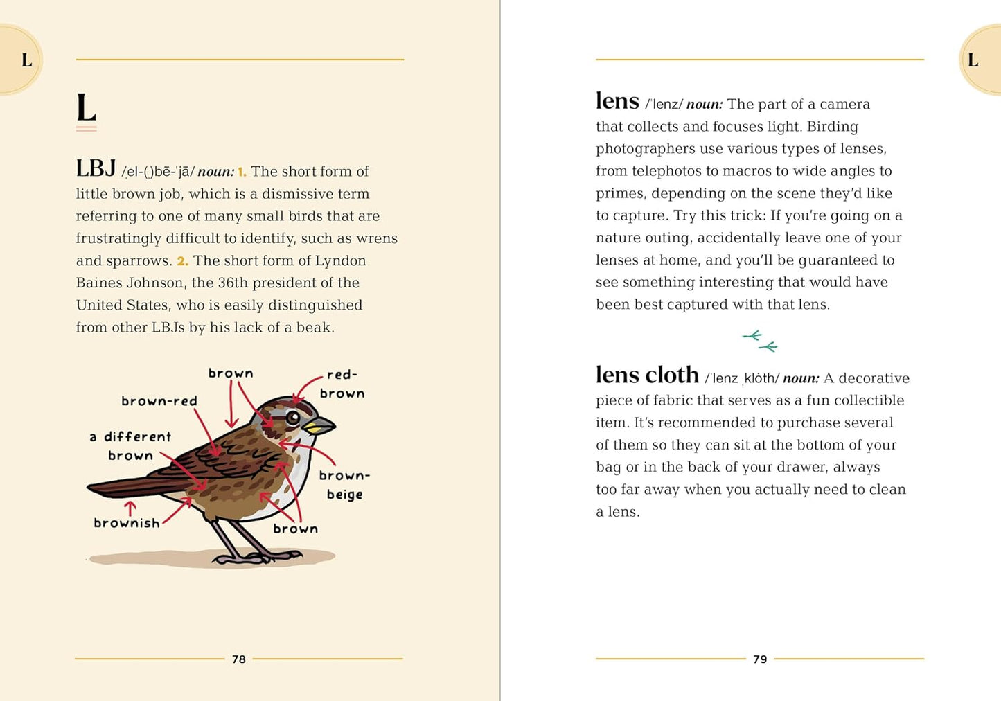 Book - The Birding Dictionary by Rosemary Mosco (Paperback)
