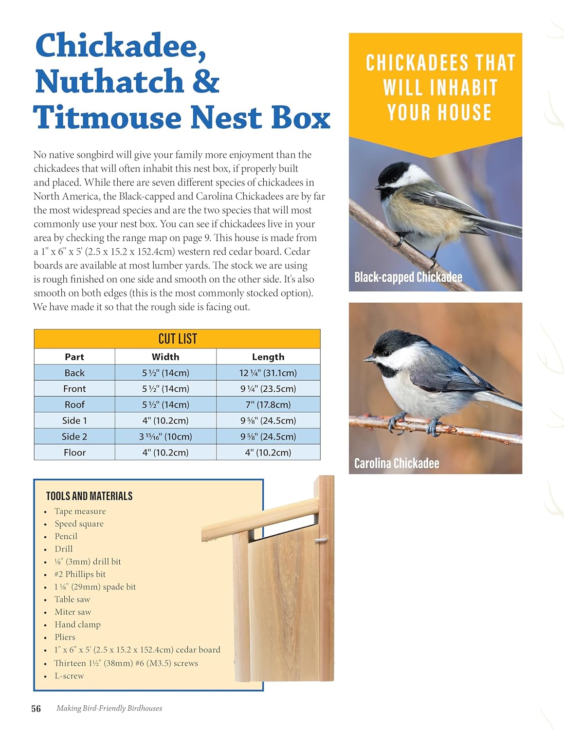 Book - Making Bird-Friendly Birdhouses by Melvin "Bird Man Mel" Toellner and Matthew Maguire (Paperback)
