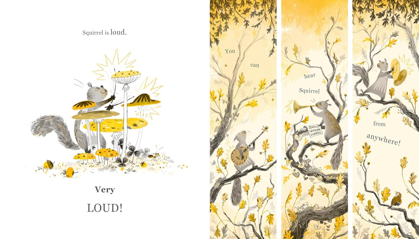 Book - Squirrel and Bird by Laura Baker (Hardback)