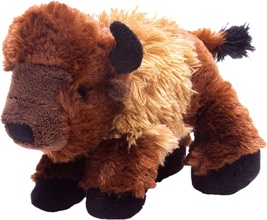 Plush Animal - Bison - Hug'ems Mini (7")
