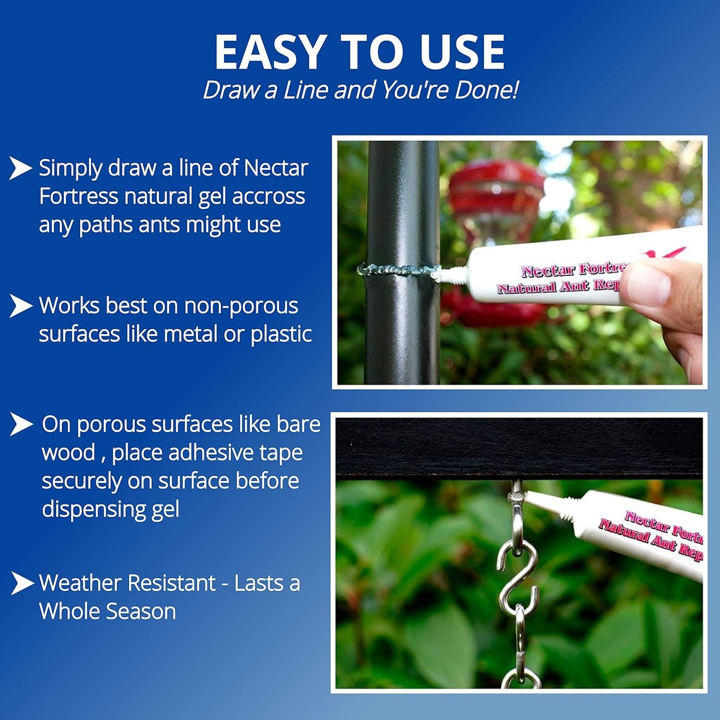 Birds - Nectar Fortress Natural Ant Repellant Twin Pack