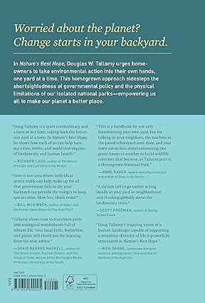 Book - Nature's Best Hope: A New Approach to Conservation That Starts in Your Yard by Douglas Tallamy (Hardback)