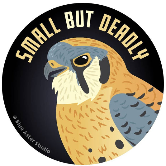 Sticker - Small But Deadly Kestrel