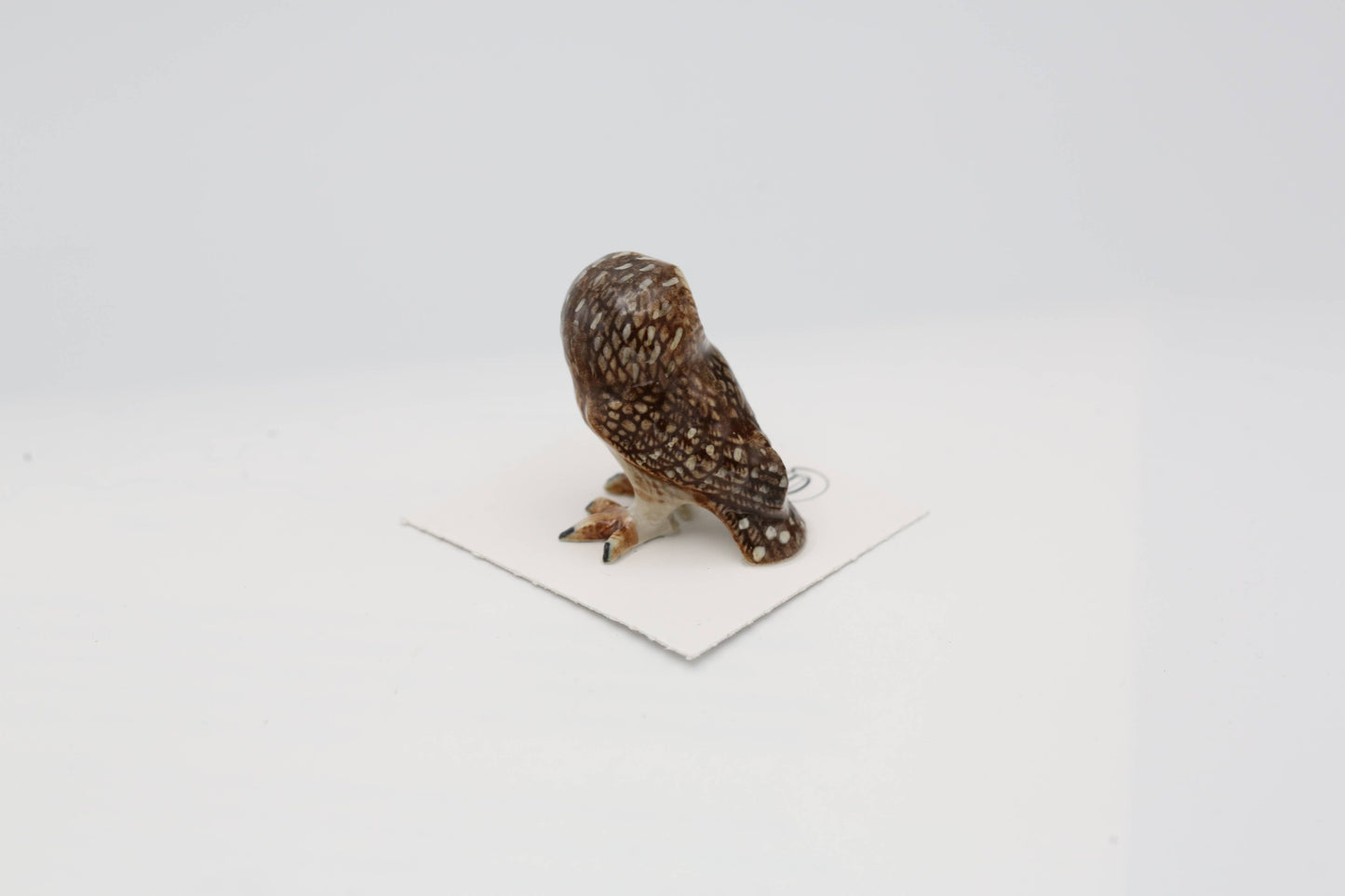 Little Critterz Porcelain Miniature - "Sawyer" Saw-Whet