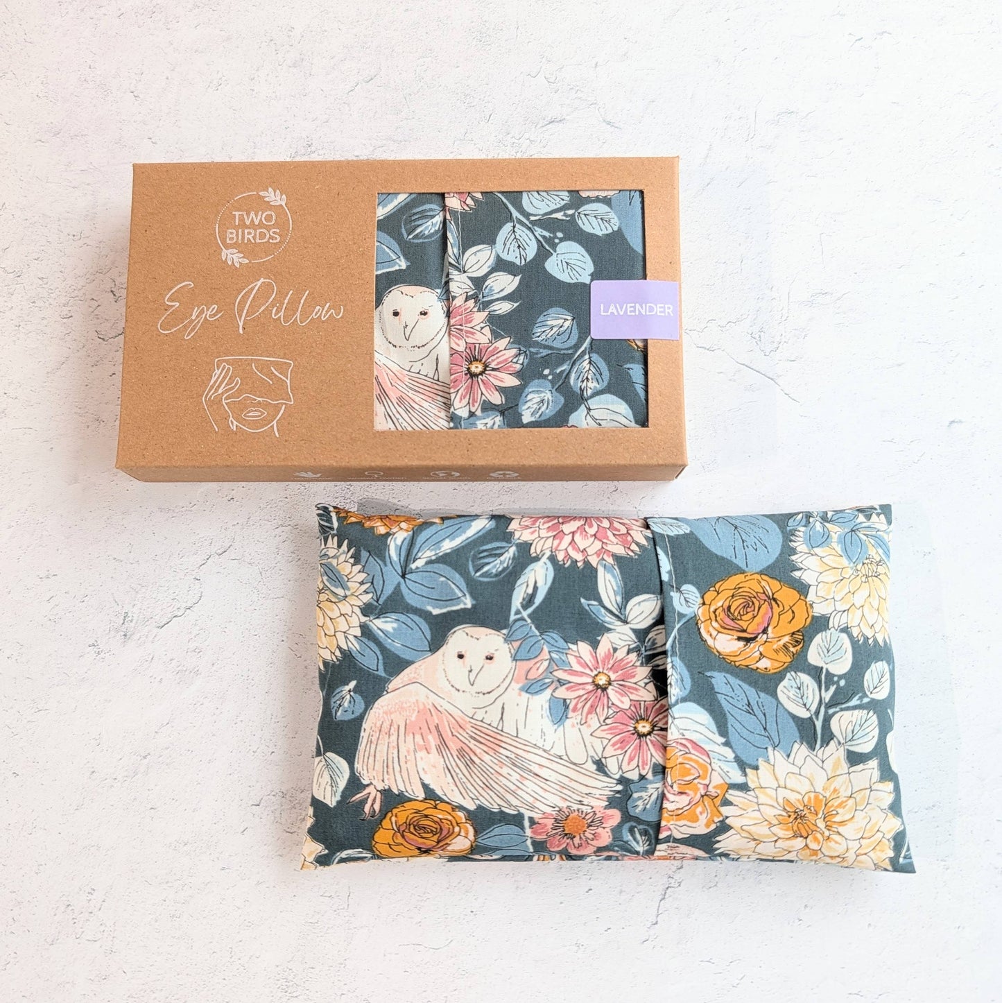 Weighted Eye Pillow - Owl Fairytale - Scent Free