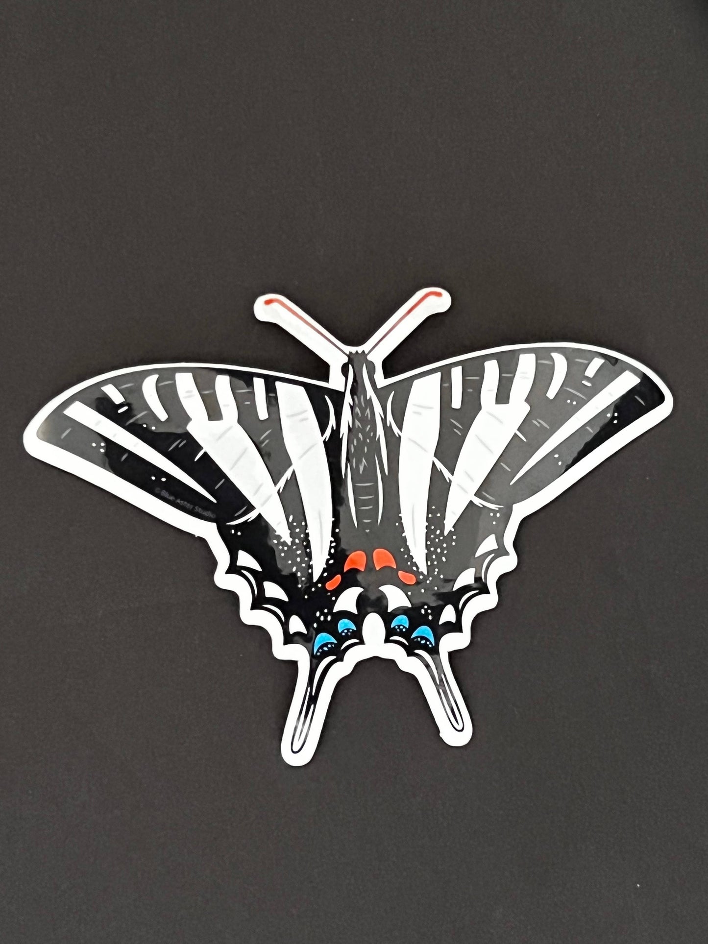 Sticker - Zebra Swallowtail Butterfly