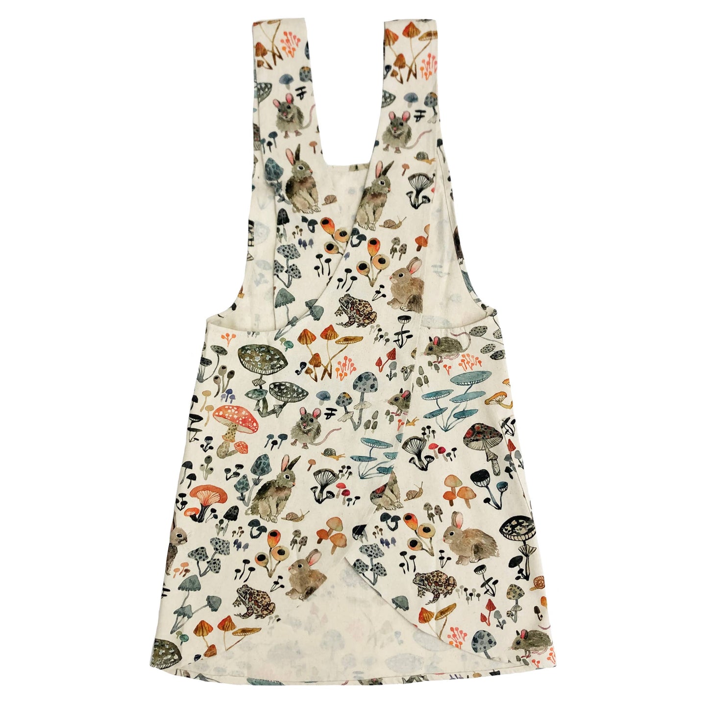 Apron - Pinafore Style - Mushroom Valley