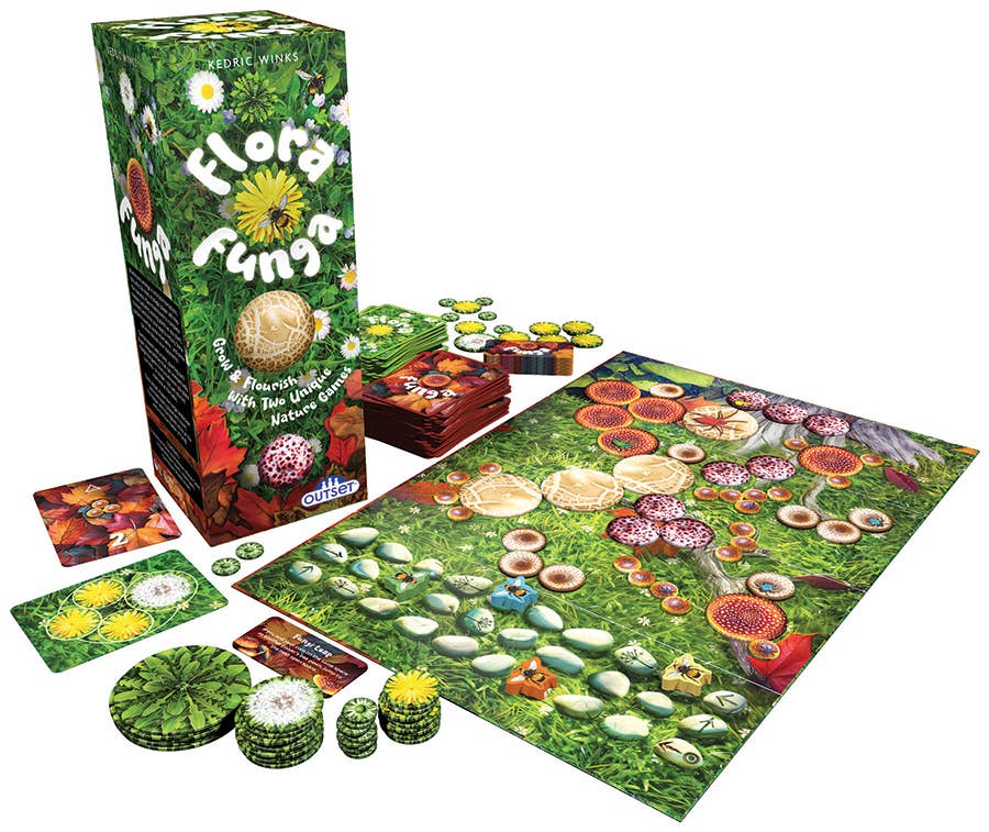 Game - Flora Funga: Two Nature Inspired Strategy Games in One Box