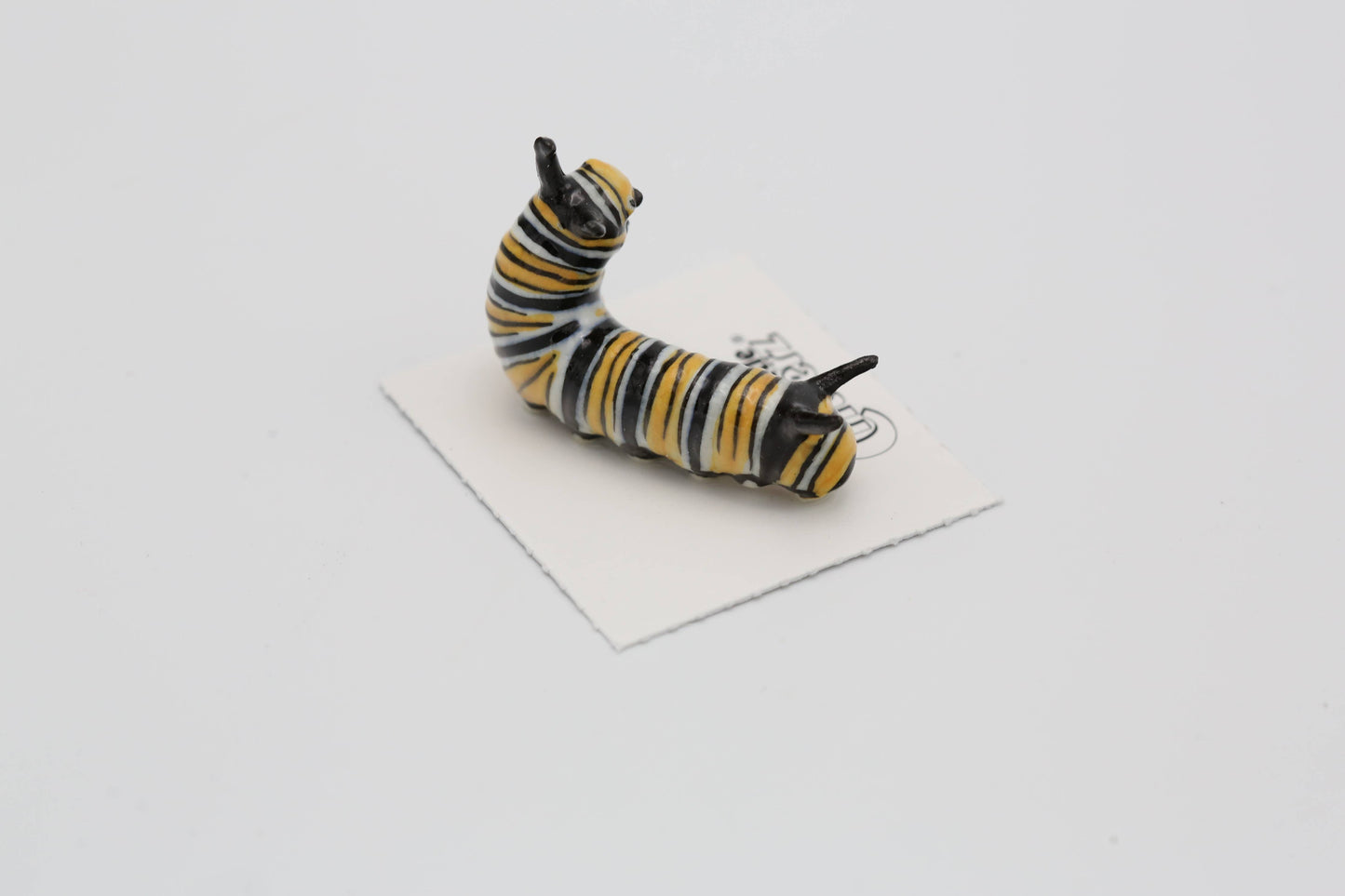 Little Critterz Porcelain Miniature - "Jojo" Monarch Caterpillar