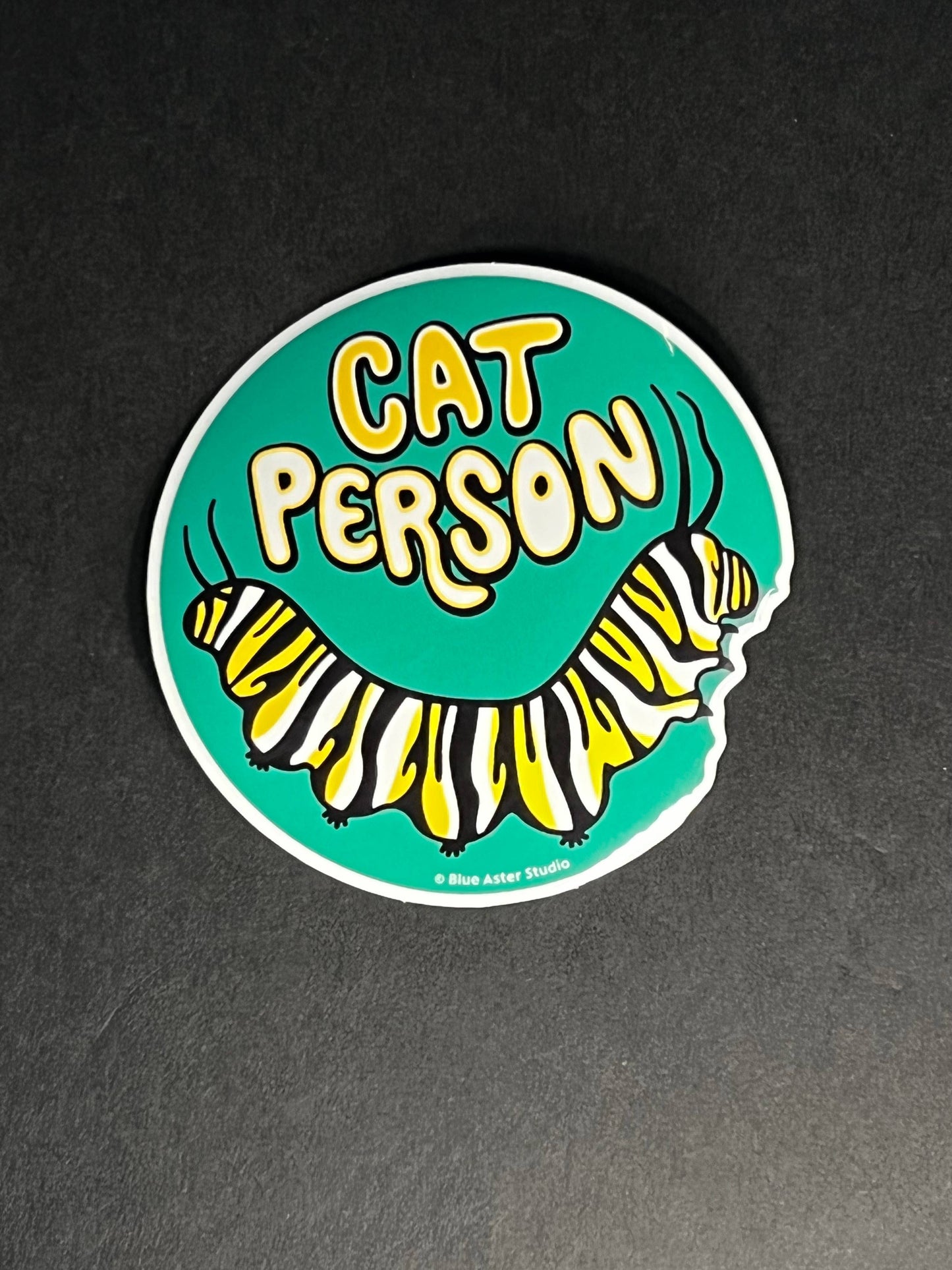 Sticker - Caterpillar - Cat Person