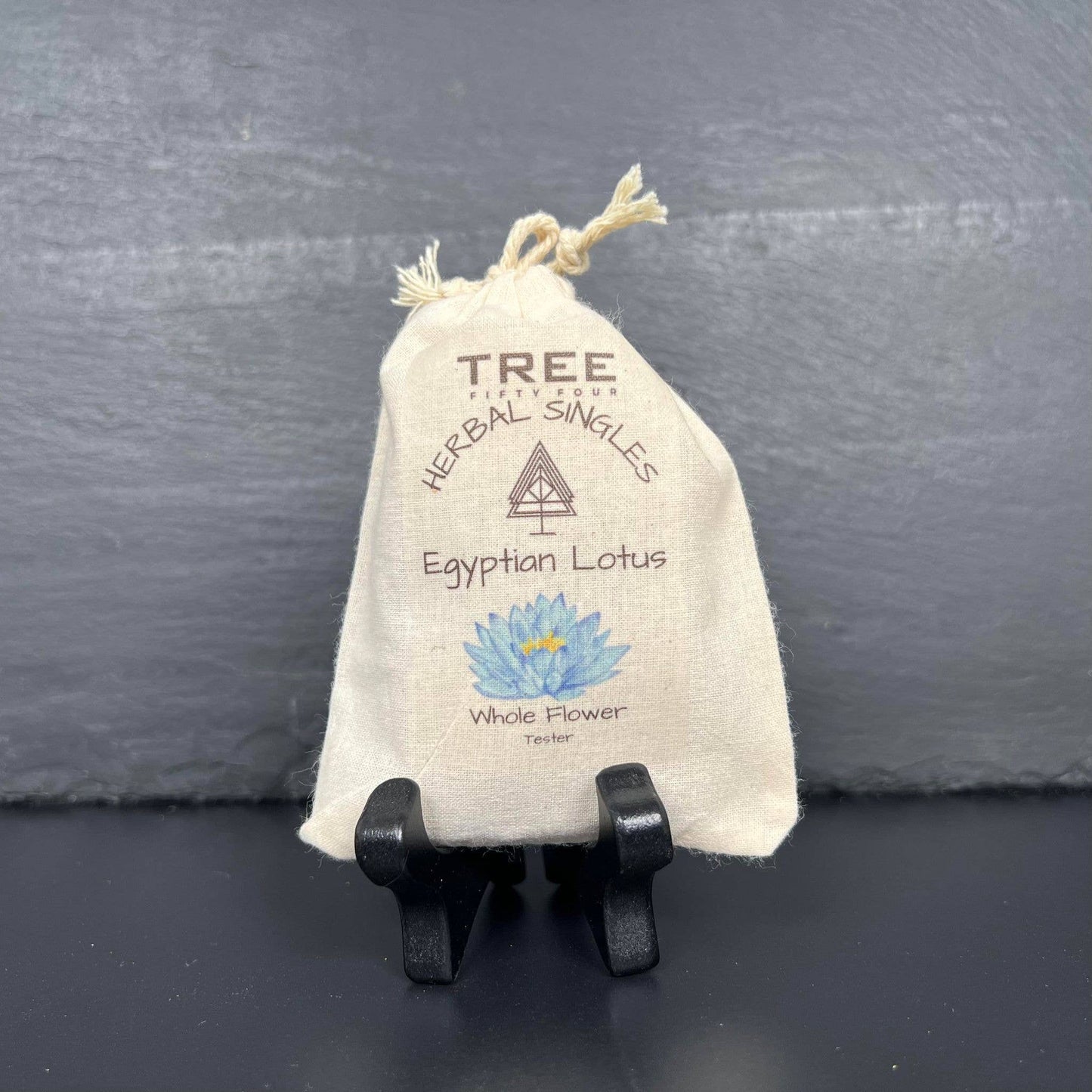 Loose Tea in Drawstring Sachet - Tree Fifty Four - Egyptian Blue Lotus (1.5oz)
