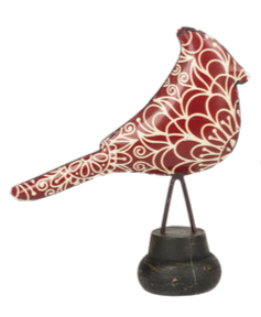 Decor - Red Pattern Cardinal