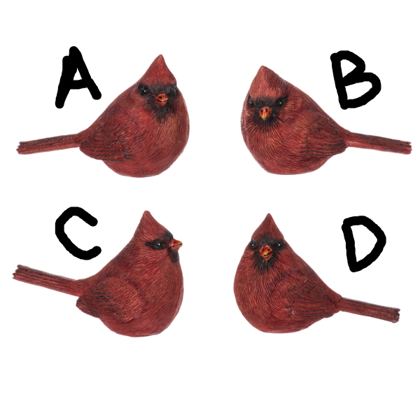 Decor - Cardinal (Choose from 4 poses)