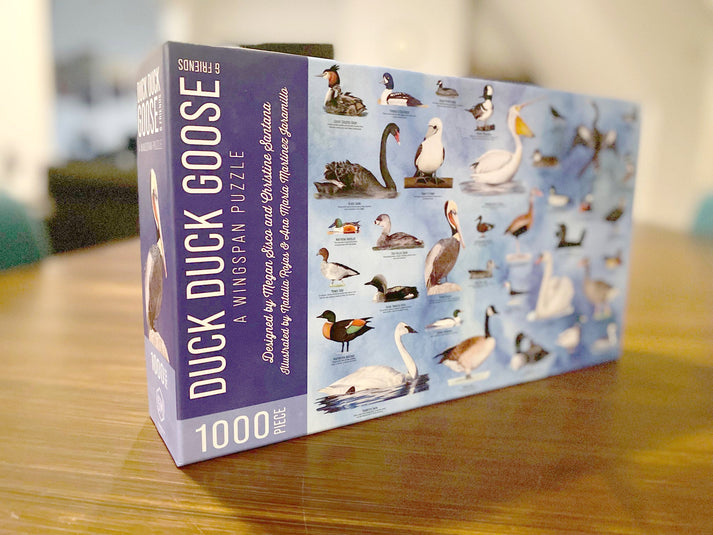 Puzzles - Duck Duck Goose & Friends: A Wingspan Puzzle (1000 pieces)