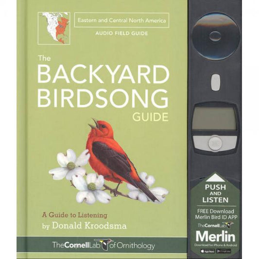 Book - Backyard Birdsong Guide: Eastern & Central North America by Donald Kroodsma (Hardback with Sound)