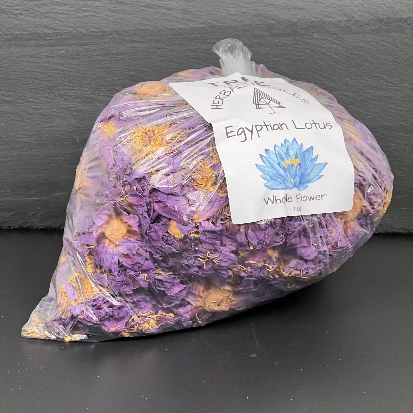 Loose Tea in Drawstring Sachet - Tree Fifty Four - Egyptian Blue Lotus (1.5oz)