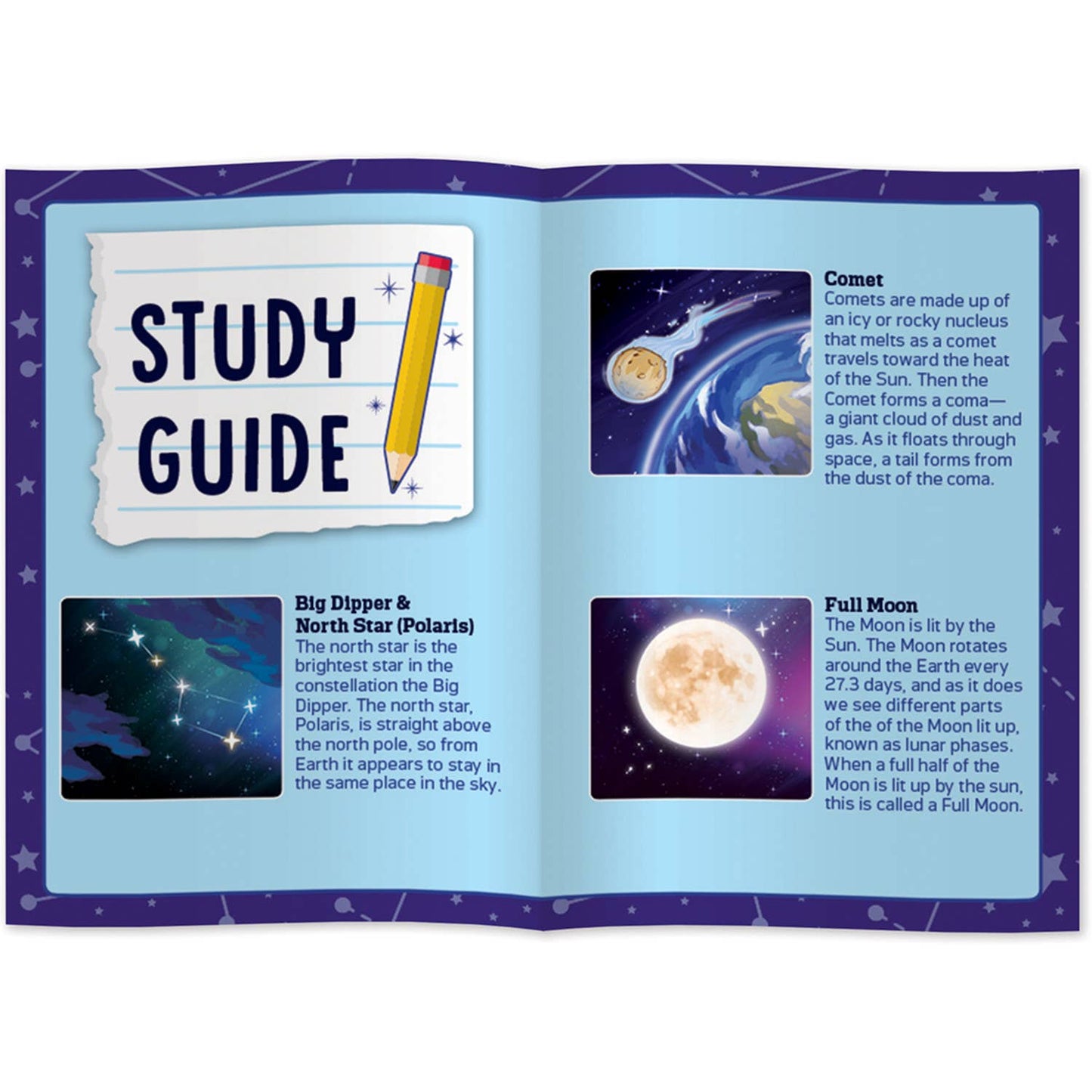 Kid Games - Junior Ranger - Night Sky Picture Dominoes