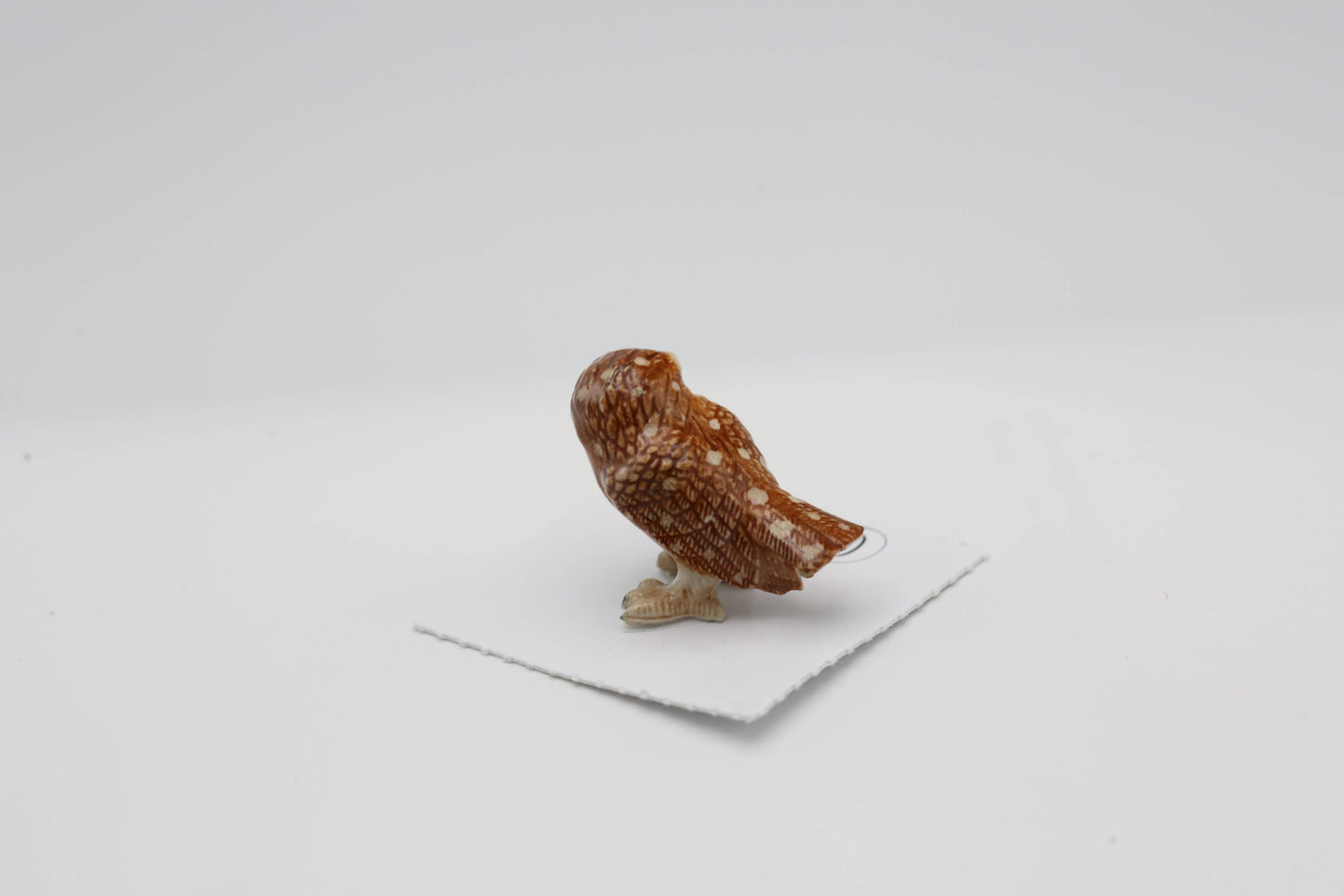 Little Critterz Porcelain Miniature - "Athene" Burrowing Owl