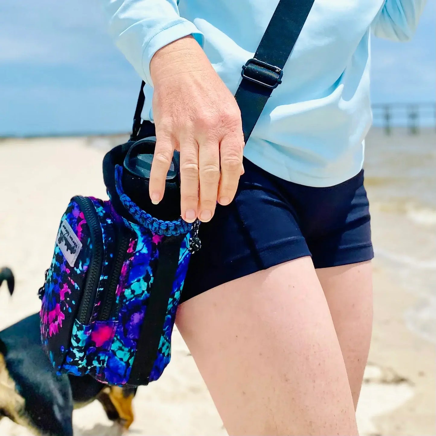Water Bottle Carrier - Monarch Magic