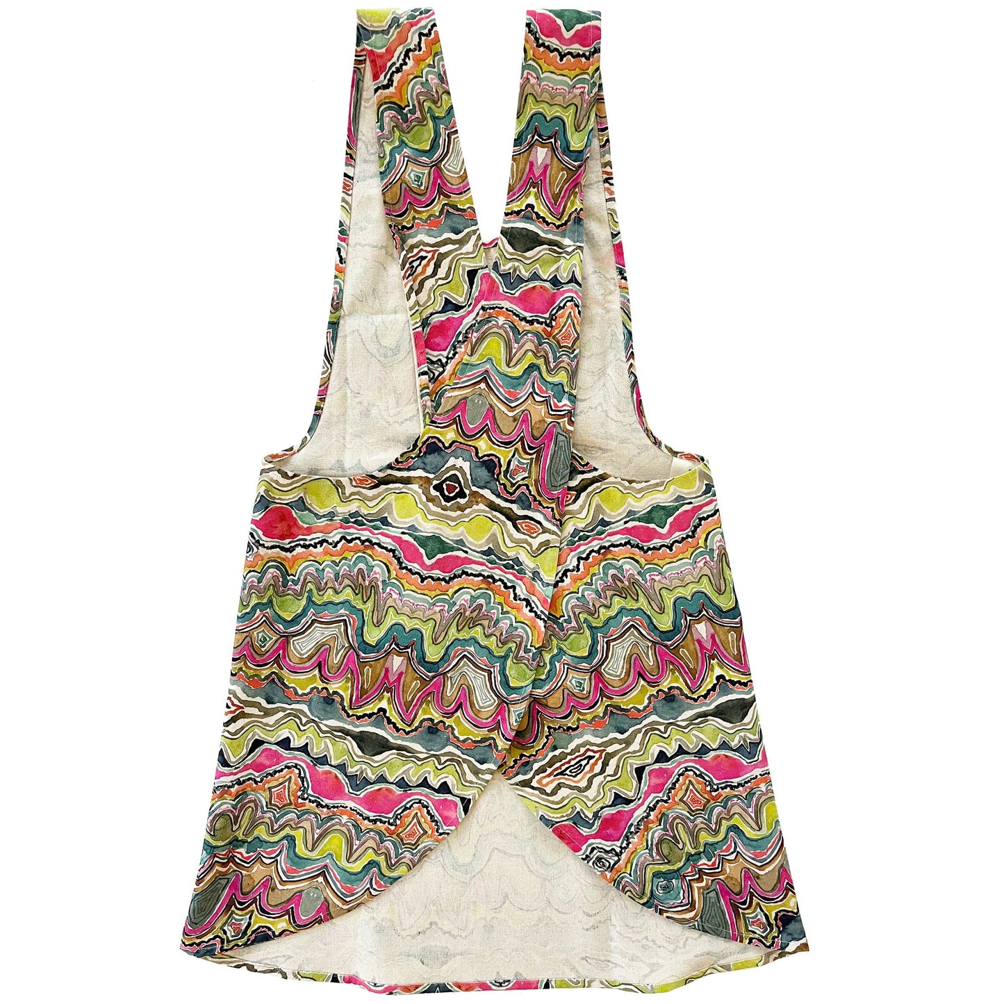 Apron - Pinafore Apron- Agate in Multi
