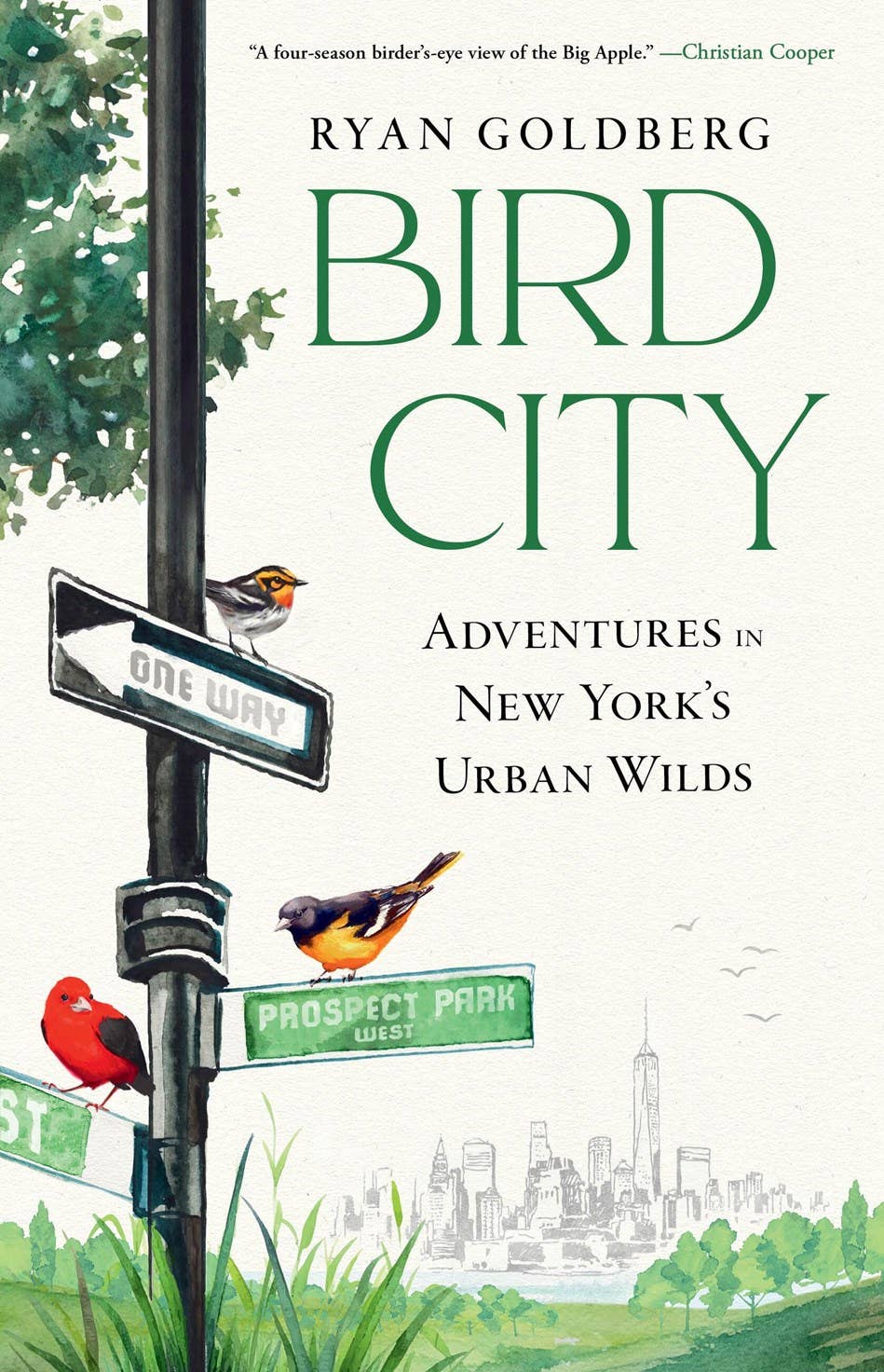 Book - Bird City: Adventures in New York's Urban Wilds by Ryan Goldberg (Hardback)