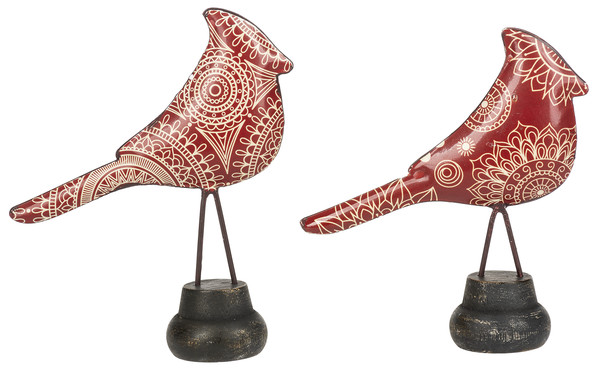 Decor - Red Pattern Cardinal