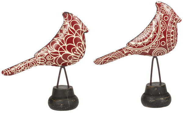 Decor - Red Pattern Cardinal