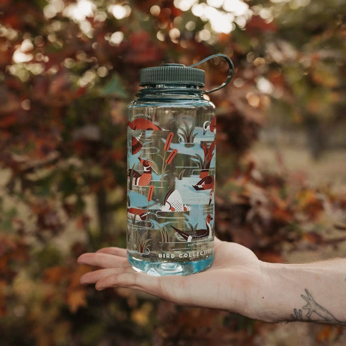 Water Bottle - Nalgene - Dabbling Ducks