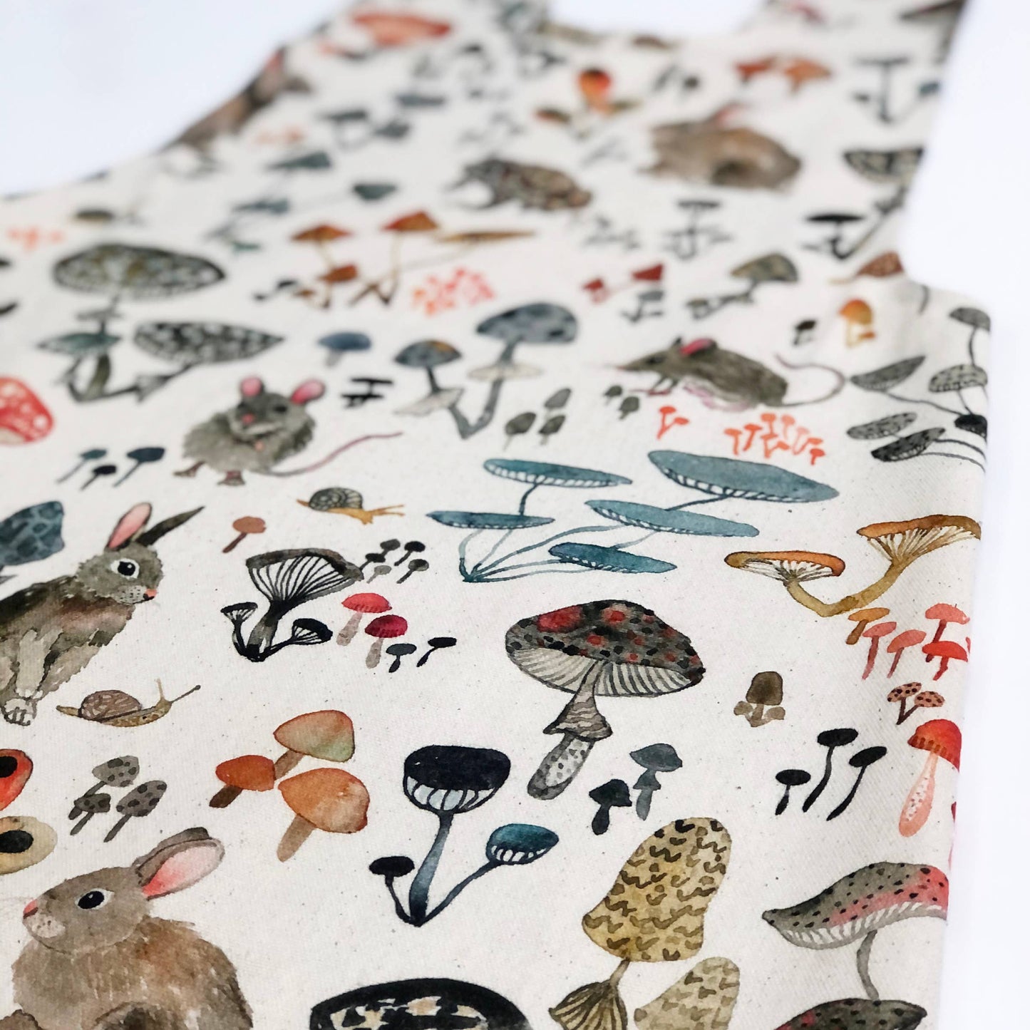 Apron - Pinafore Style - Mushroom Valley