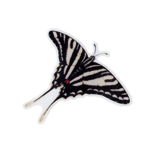 Sticker - Zebra Swallowtail Butterfly