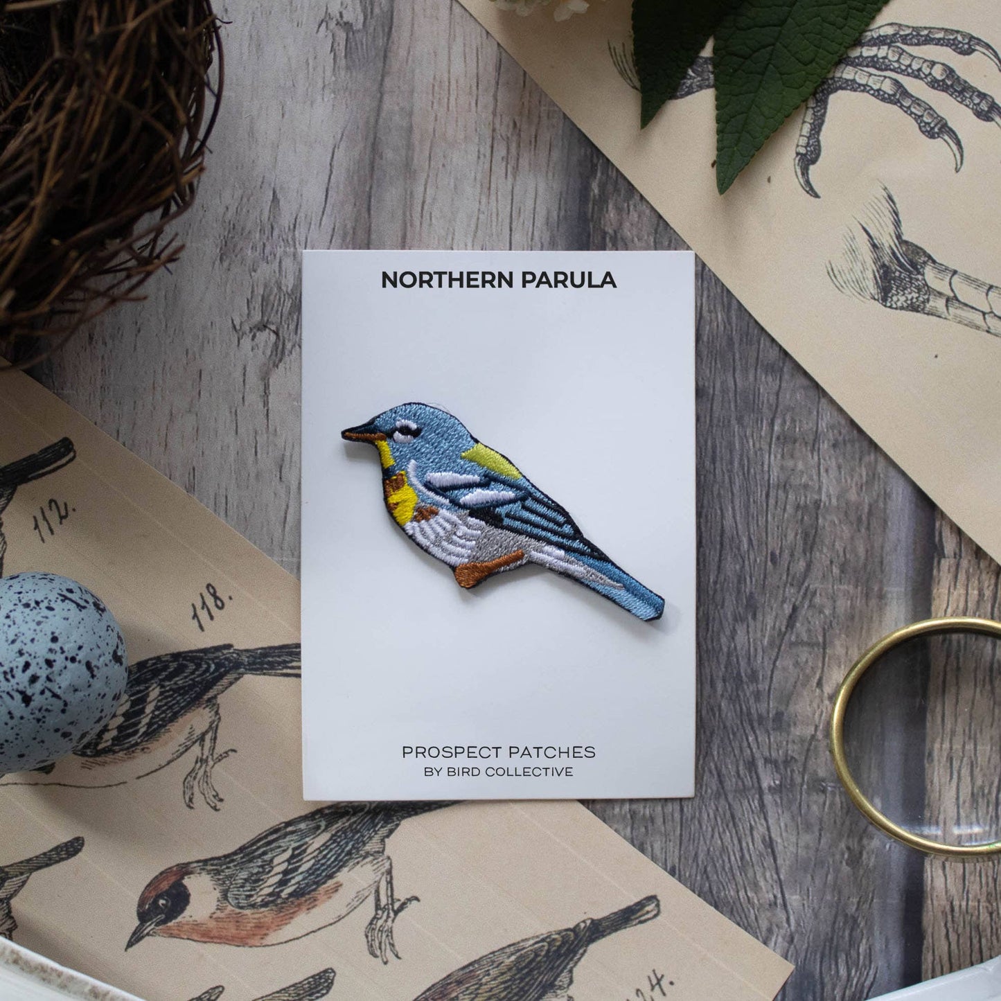 Bird Patch - Northern Parula (#1 of collection)