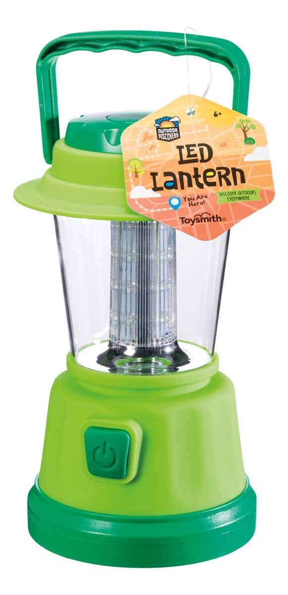 Kids - Outdoor Discovery 7" Tall Led Lantern Asst Colors, Camping