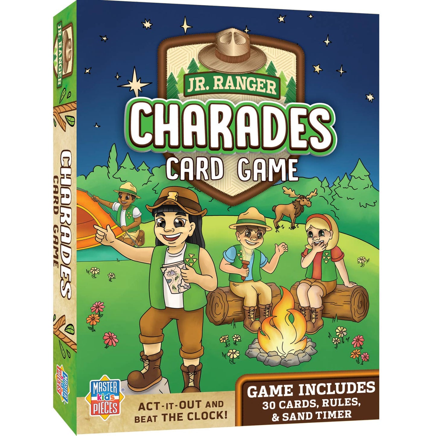 Kid Games - Junior Ranger - Charades Card Game