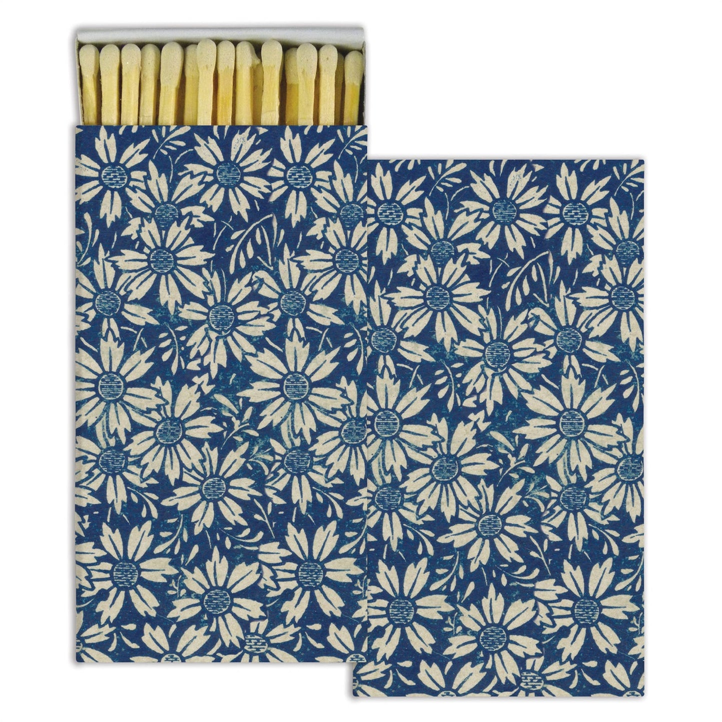 Matches - Blue Daisies (4.25")