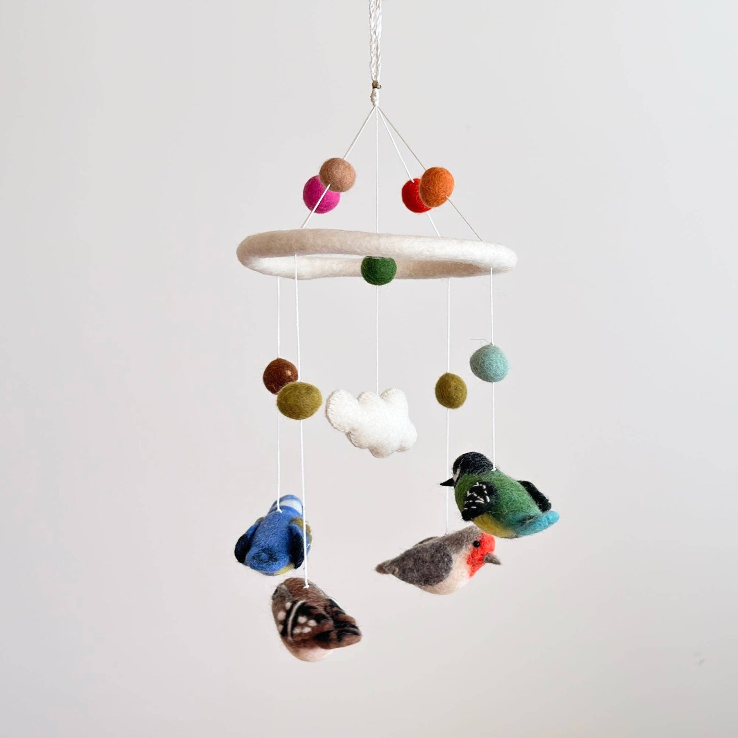 Felted Mobile - Birds