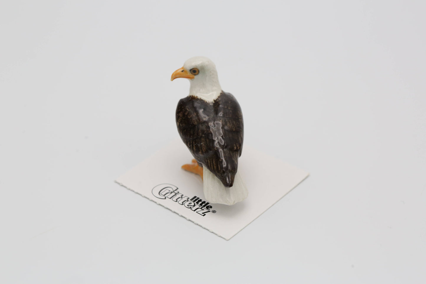 Little Critterz Porcelain Miniature - "Freedom" Bald Eagle