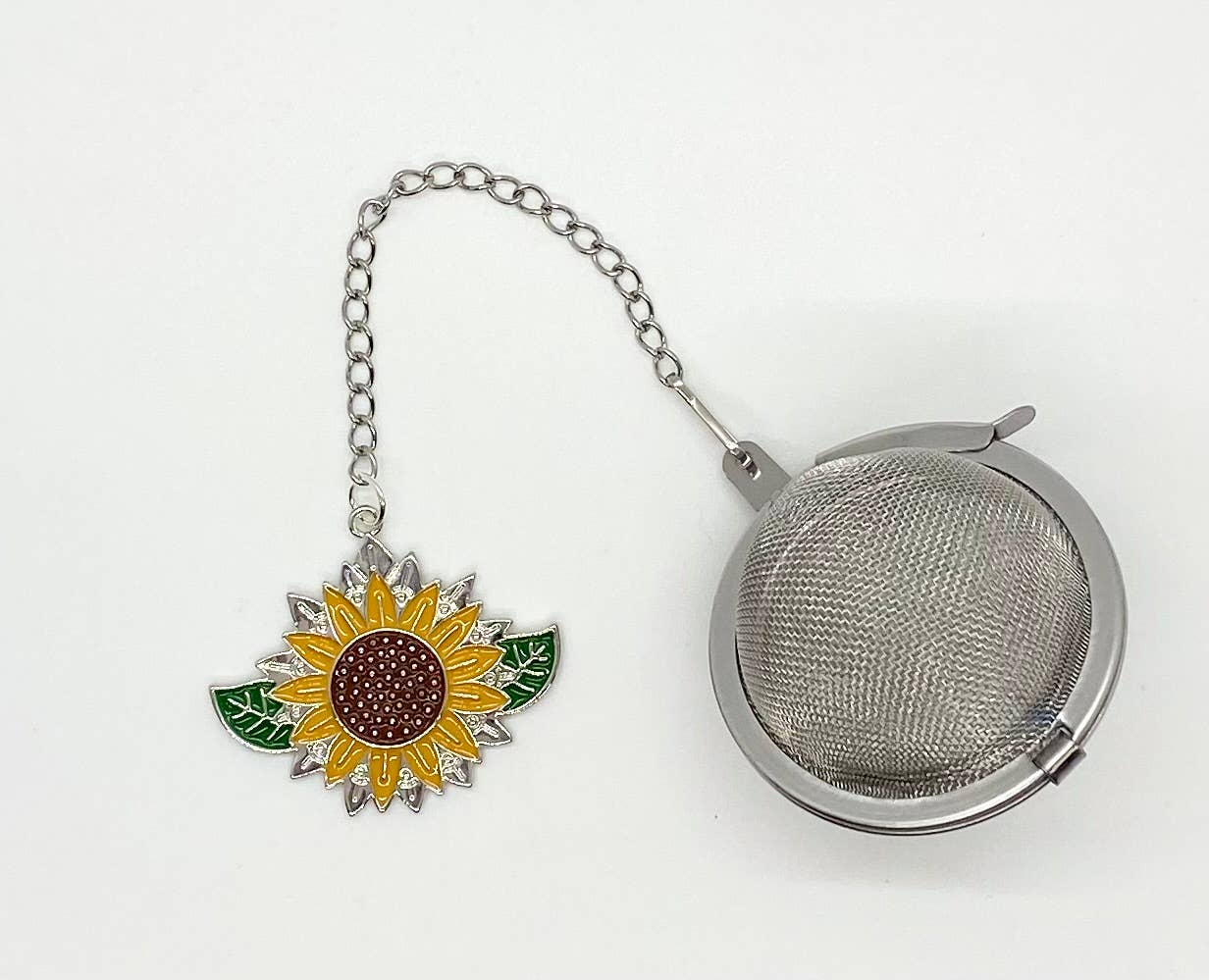 Loose Leaf Tea Infuser Ball - Sunflower Charm