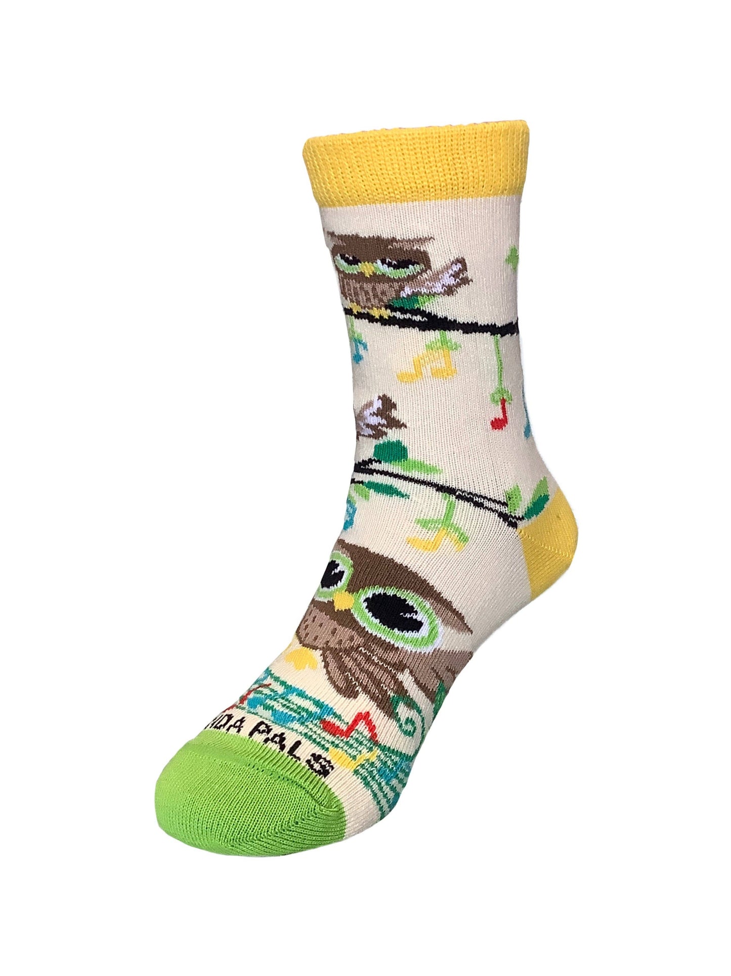 Socks - Kids - Owls Chorus Music Notes