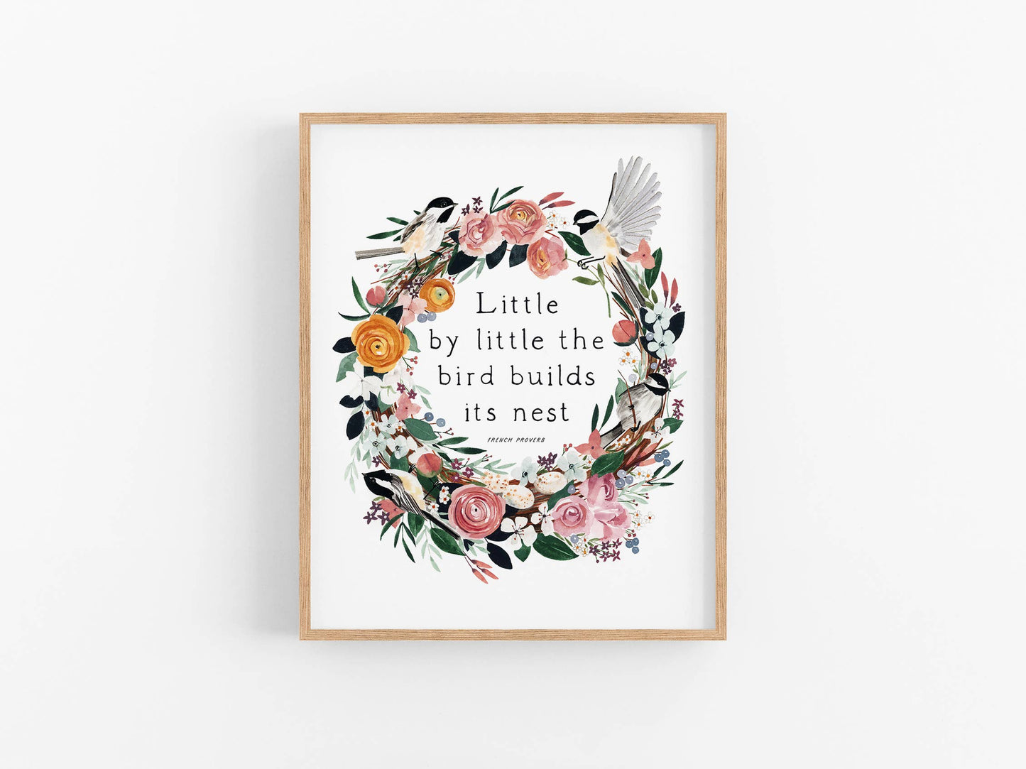 Unframed Art Print - "Little by Little" by Leana Fischer