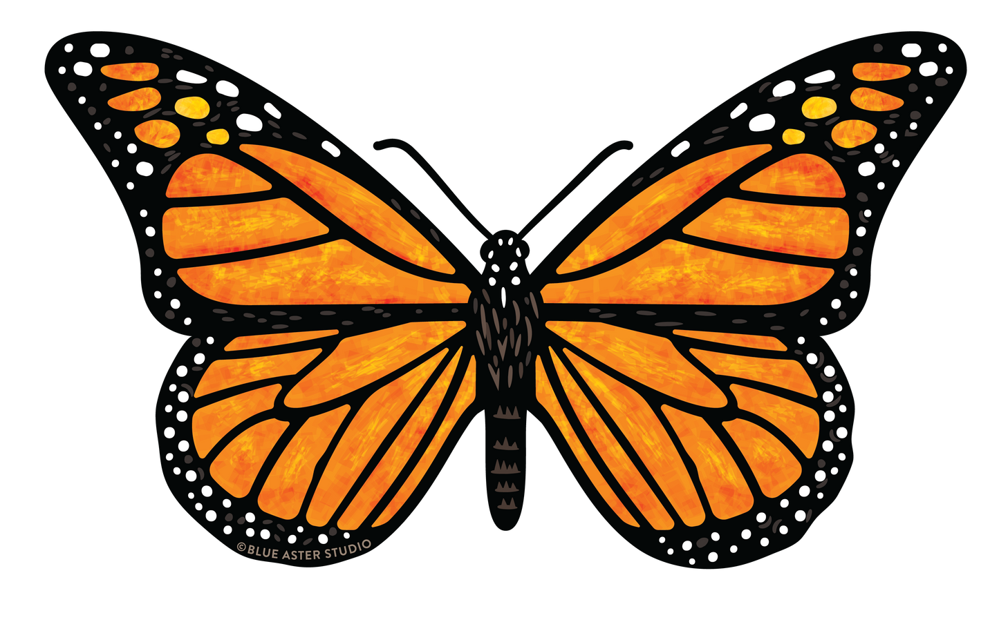 Sticker - Monarch Butterfly