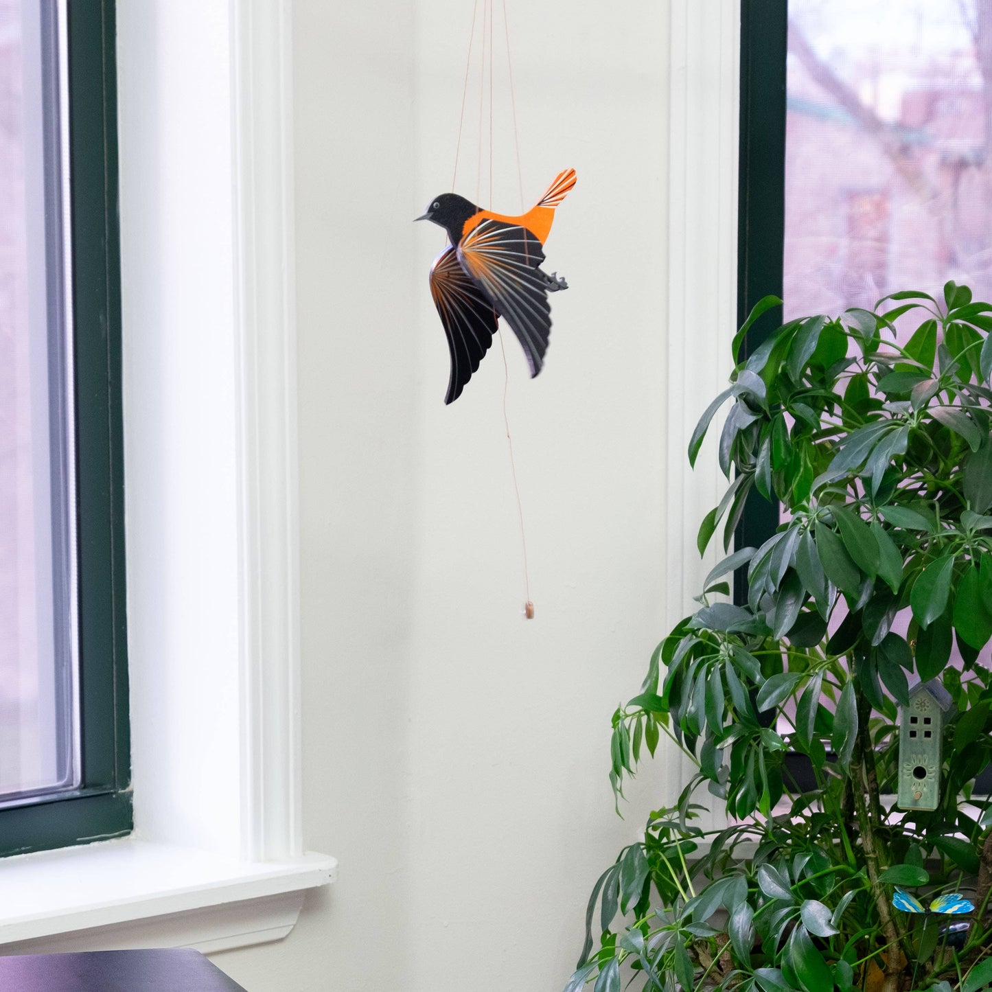 Flying Bird Mobile - Baltimore Oriole
