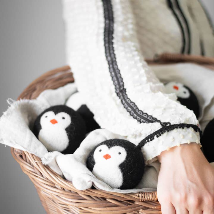 Eco-Laundry - Wool Dryer Ball - Penguin